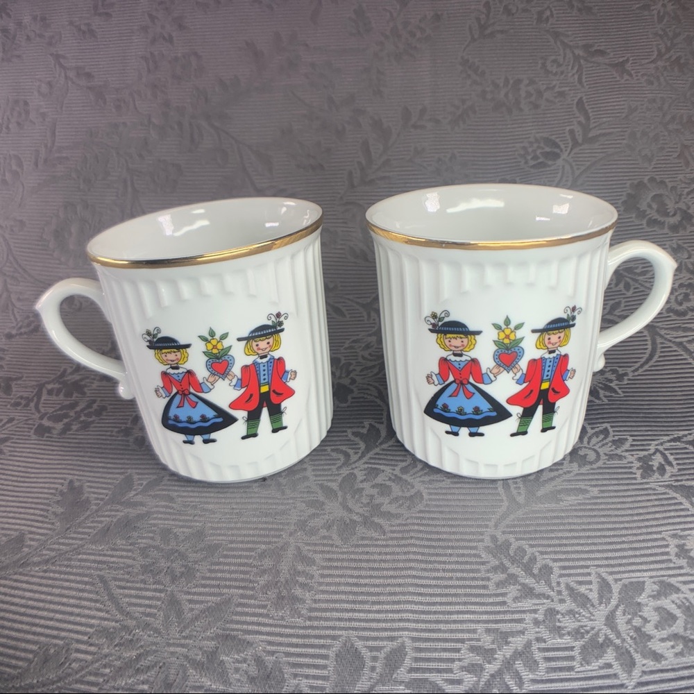 Souvenir from SCHLOGL Vienna Austria Boy & Girl